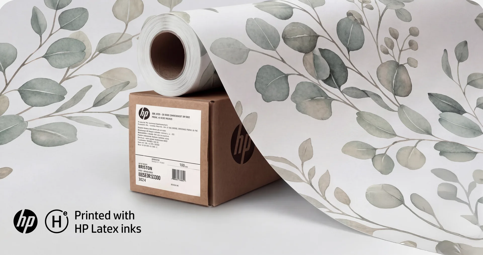 Мостра на HP PVC-Free тапет със сертификати FSC и GREENGUARD